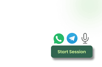 Coaching session with voice interface and Start Session action